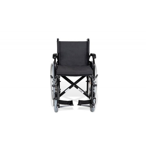 Kørestol REHA FUND RF-1 Cruiser - sort, sædebredde 48 cm