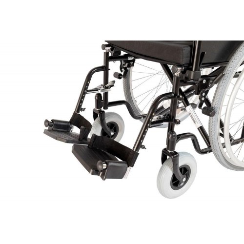 Kørestol REHA FUND RF-1 Cruiser - sort, sædebredde 48 cm