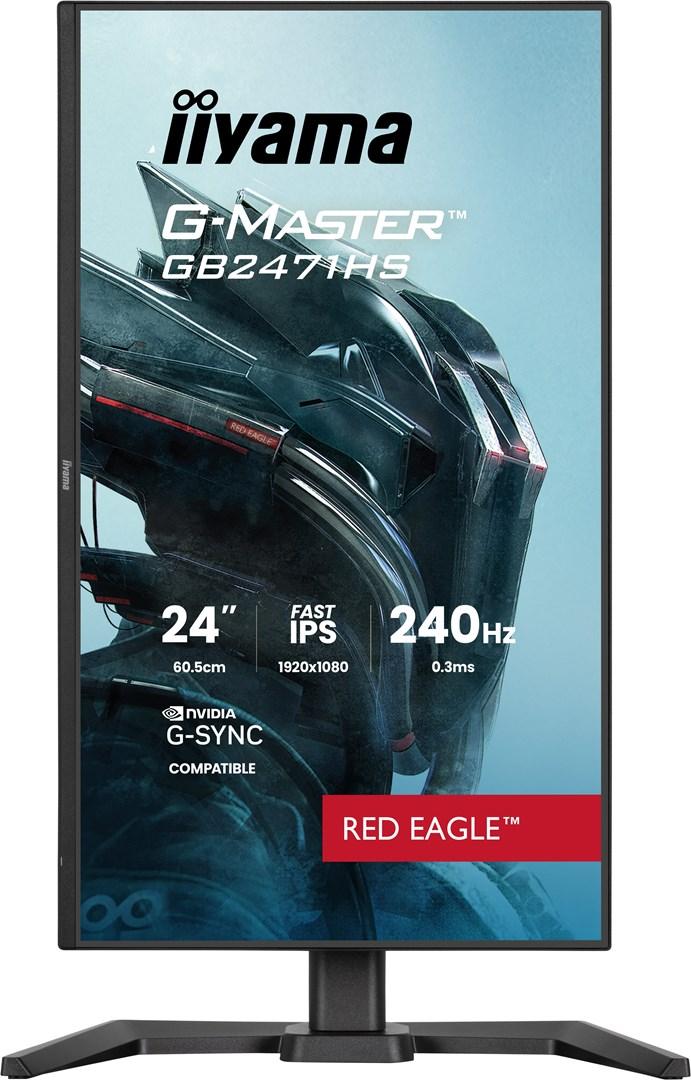Gaming skærm iiyama G-Master GB2471HS-B1 24" Full HD 240 Hz (sort) billede