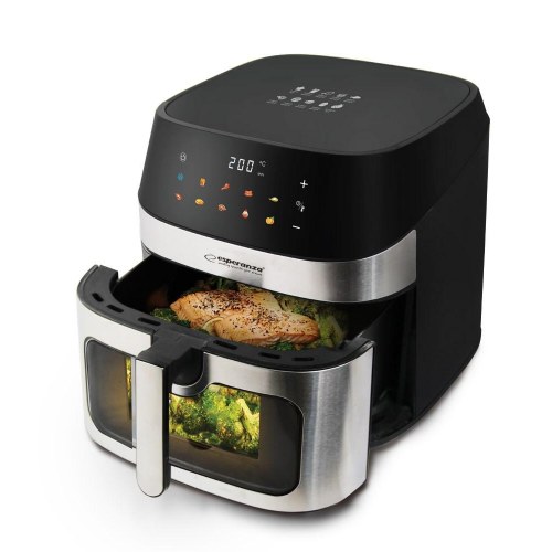 Airfryer Esperanza 8 l – 1600 W Inox