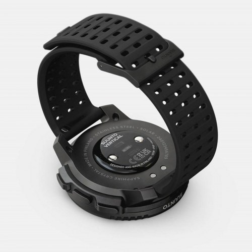 Sportsur Suunto Vertical Steel Solar All Black – solcelledrevet