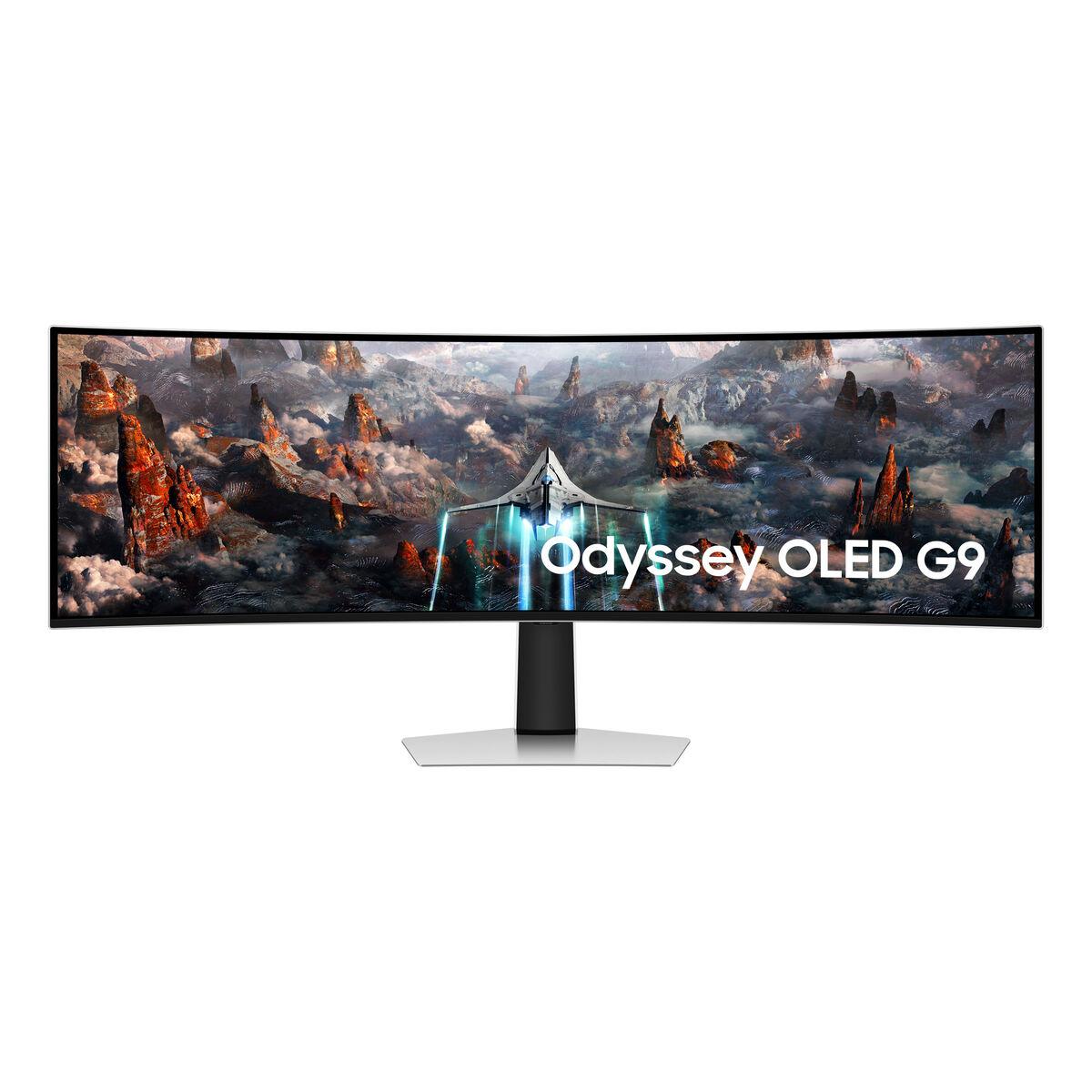 Samsung Odyssey OLED G9 LS49CG934SUXEN 49" buet gaming-skærm - 240 Hz DQHD