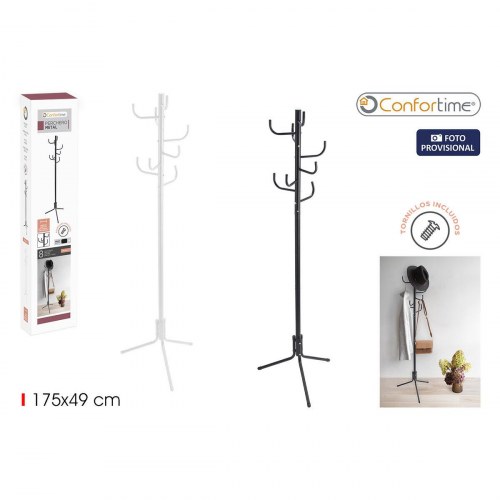 Stumtjener metal Confortime 175 × 49 cm - 6 enheder