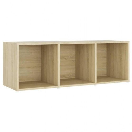 Tv-skabe 2 stk. 107x35x37 cm konstrueret træ sonoma-eg