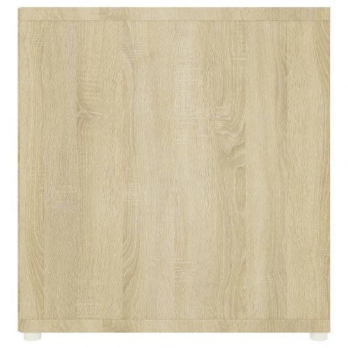 Tv-skabe 2 stk. 107x35x37 cm konstrueret træ sonoma-eg