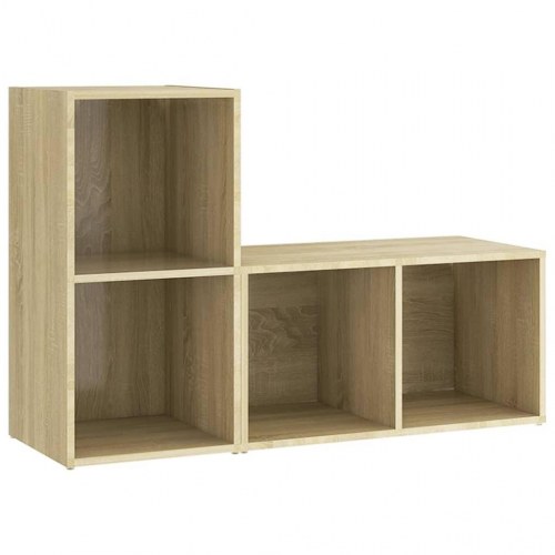 TV-borde 2 stk. 72 x 35 x 36,5 cm - sonoma-eg