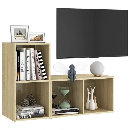 TV-borde 2 stk. 72 x 35 x 36,5 cm - sonoma-eg