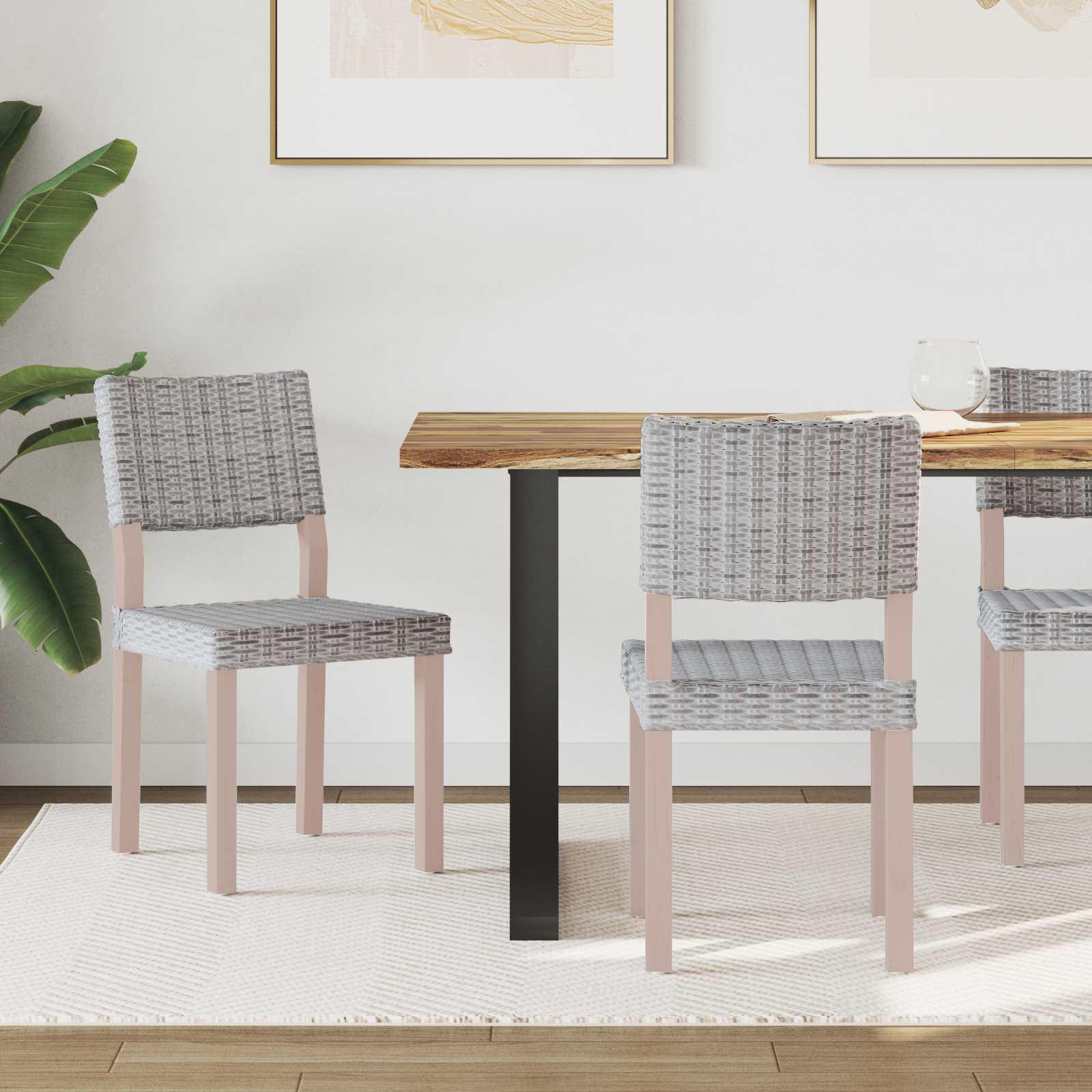 2 stk Hvidvask 45 x 55 x 84 cm Kubu rattan