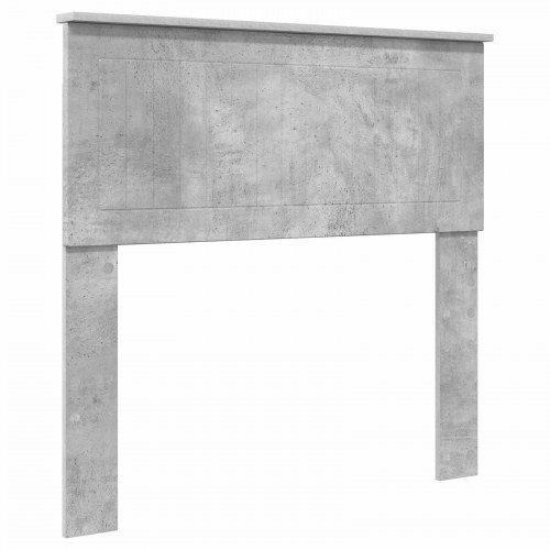 Sengestel med hovedgavl - betongrå 90 x 200 cm