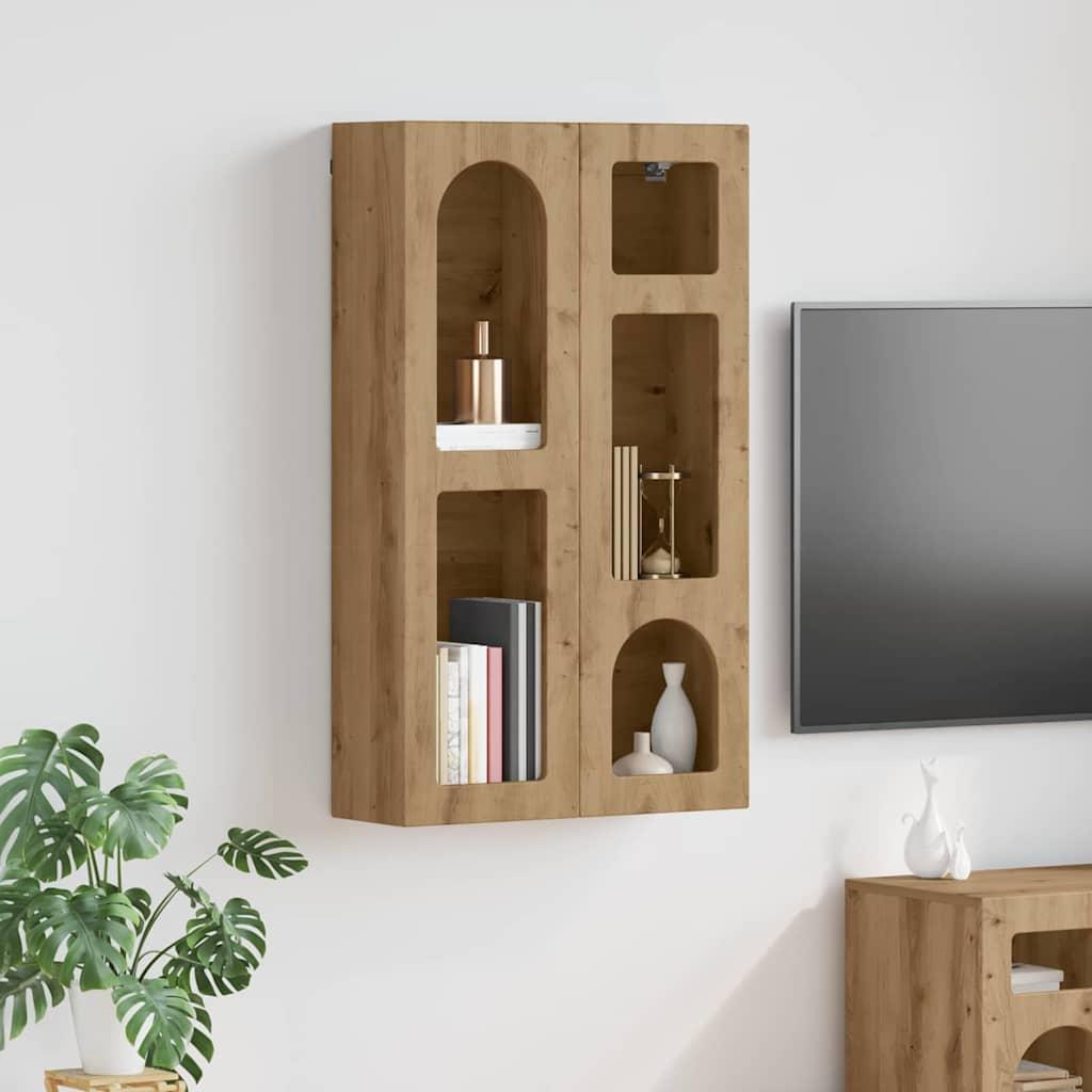 Hængeskab Artisan Egetræ 59 x 20 x 100 cm Konstrueret træ