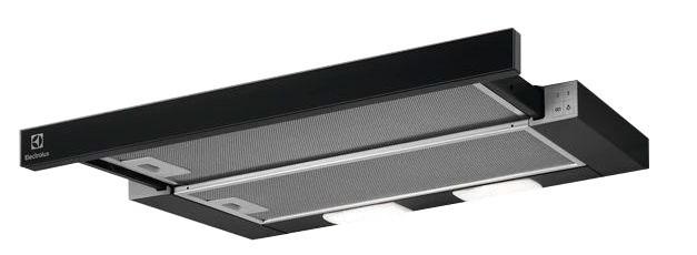 Emhætte teleskop – Electrolux LFP326FB, 410 m³/t, sort