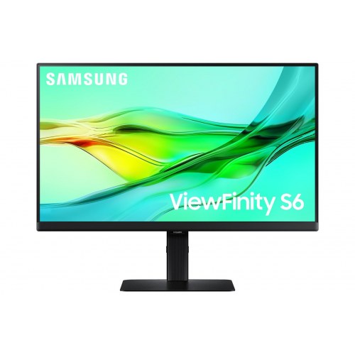 Skærm 24" Samsung ViewFinity S60UD - QHD IPS, 100 Hz, USB‑C 90 W, sort