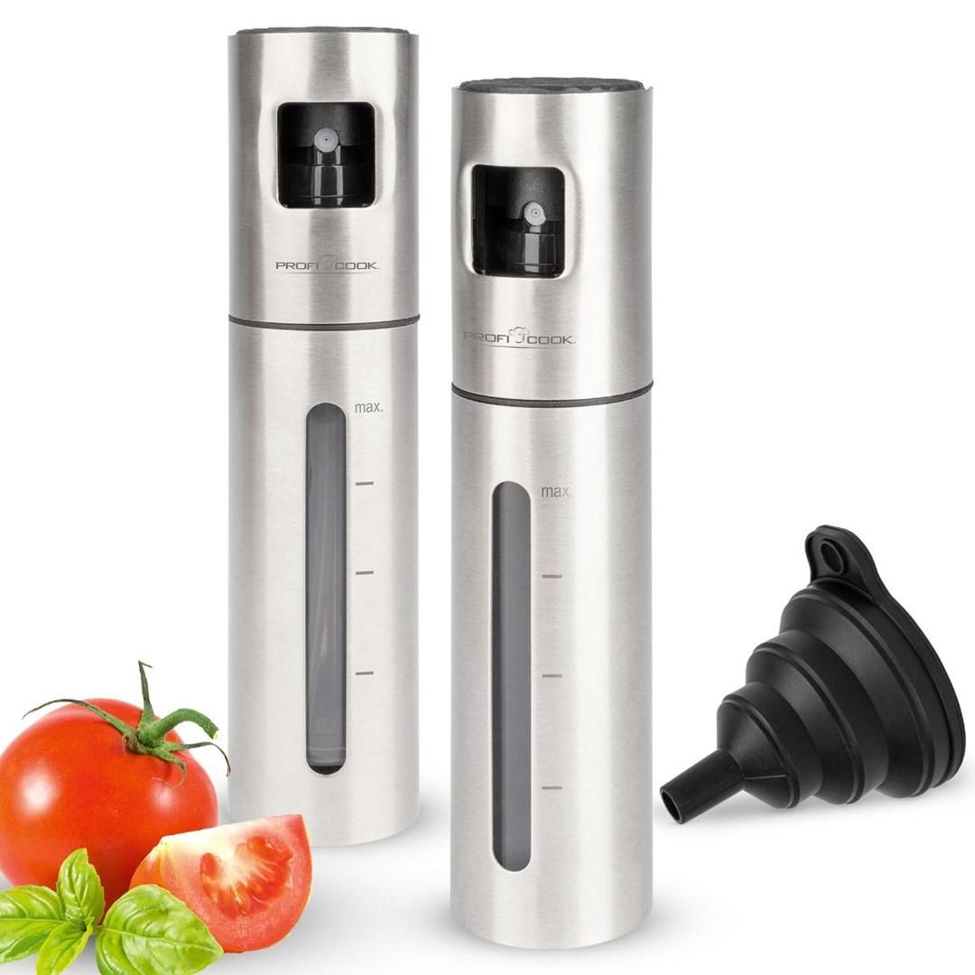 Olie- og eddikespray 0,1 l - ProfiCook PC-EOS 1270, rustfrit stål (2 stk.)