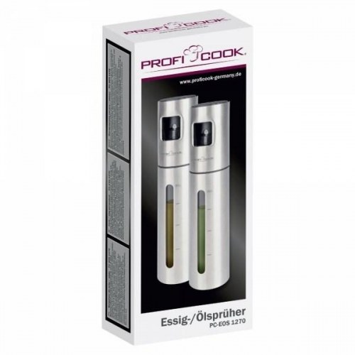 Olie- og eddikespray 0,1 l - ProfiCook PC-EOS 1270, rustfrit stål (2 stk.)