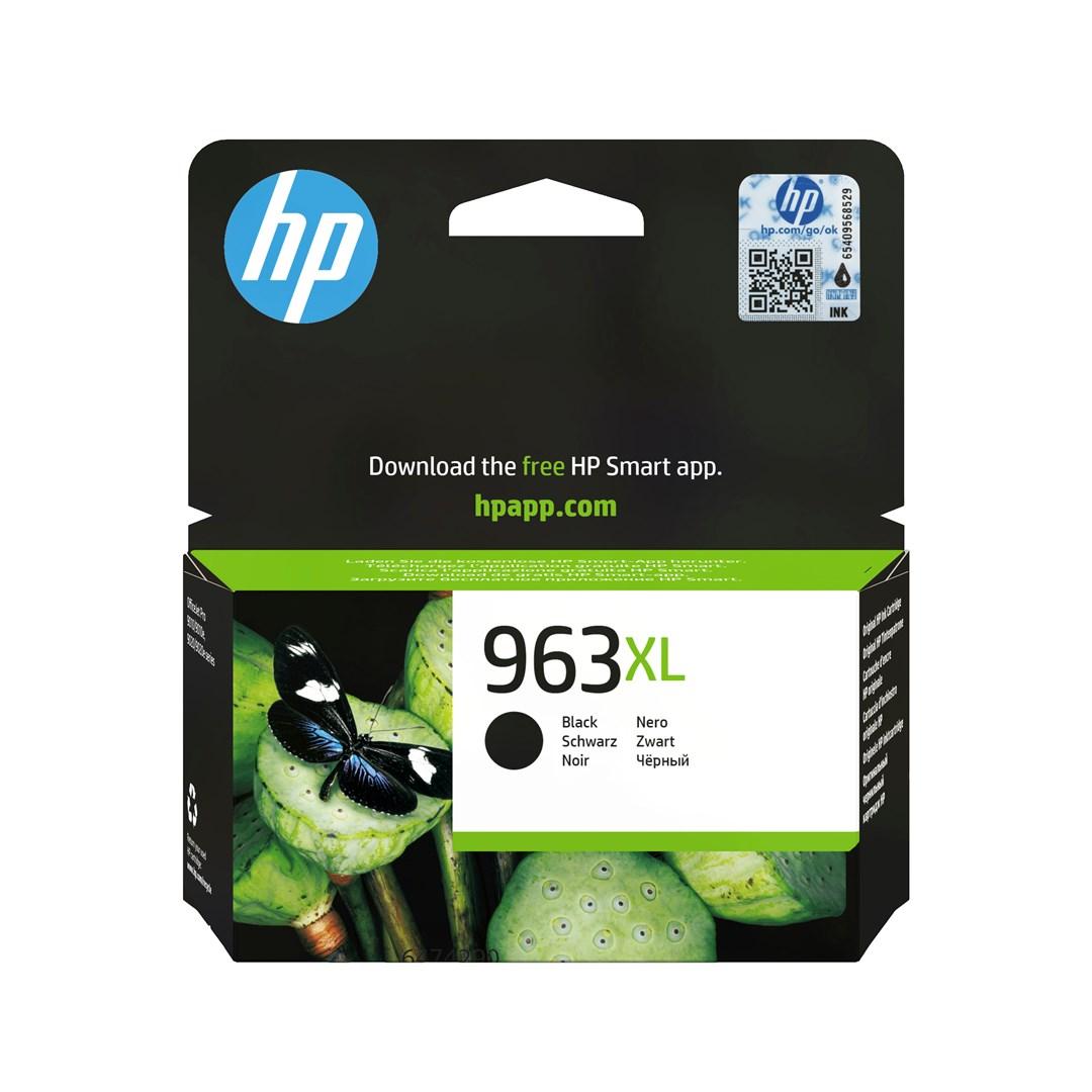 Blækpatron HP 963XL sort – høj kapacitet (original) billede