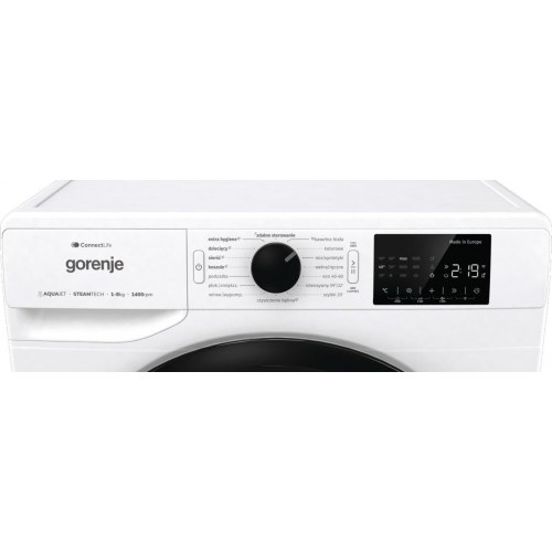 Vaskemaskine Gorenje 8 kg 1.400 omdr. A med damp og Wi‑Fi