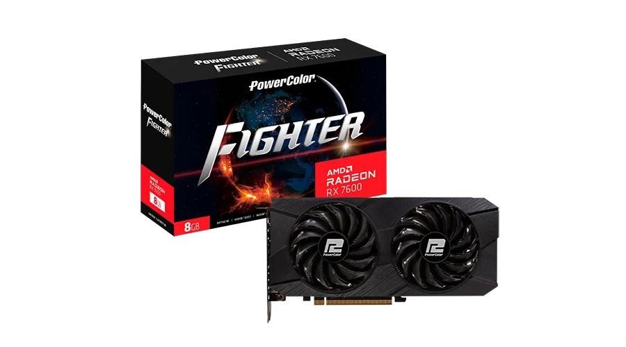 Grafikkort PowerColor Fighter Radeon RX 7600 8 GB GDDR6