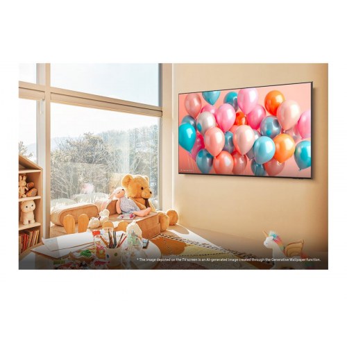 75" 4K QLED TV – Samsung QE75Q7FAAU (sort)