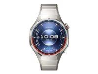 Smartwatch Huawei Watch GT 6 Pro 46 mm - sølv titan