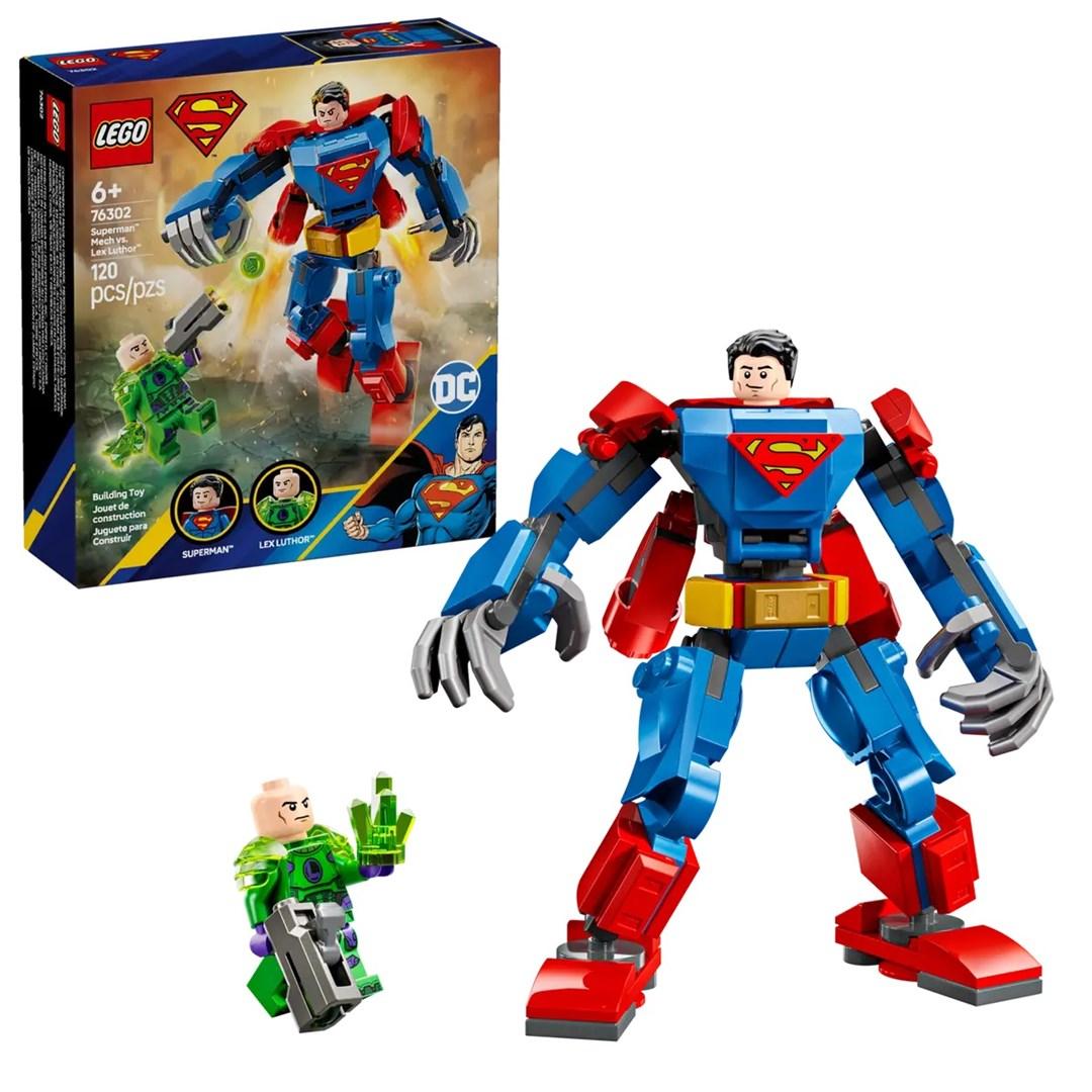 LEGO DC Superman mech vs. Lex Luthor (76302)