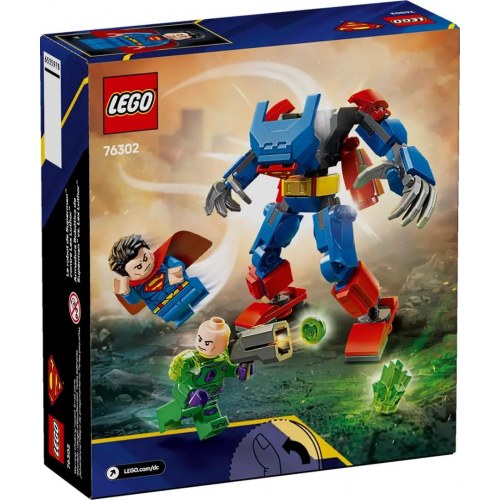 LEGO DC Superman mech vs. Lex Luthor (76302)