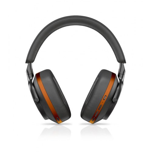 Trådløse høretelefoner Bowers & Wilkins Px8 McLaren Edition – grå/orange