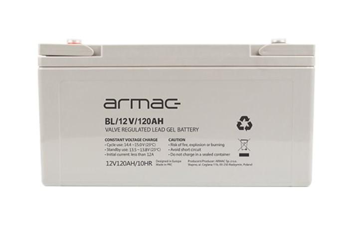 Batteri gel 12 V 120 Ah - Armac Long-Life BL/12V/120Ah