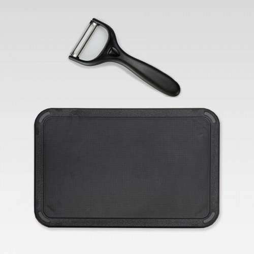 Knivsæt med blok Maestro MR-1413 – sort