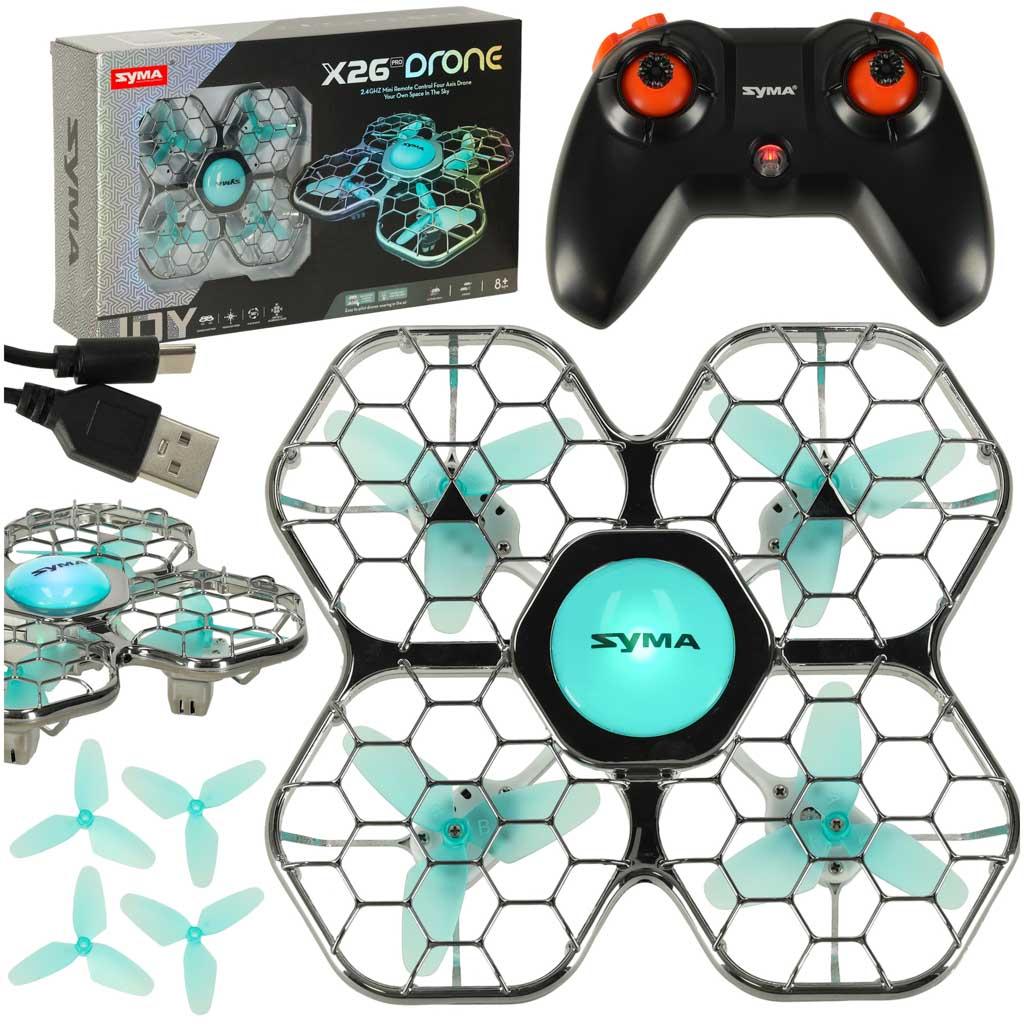 Drone med fjernbetjening Syma X26PRO 2,4GHz Wi‑Fi - sort