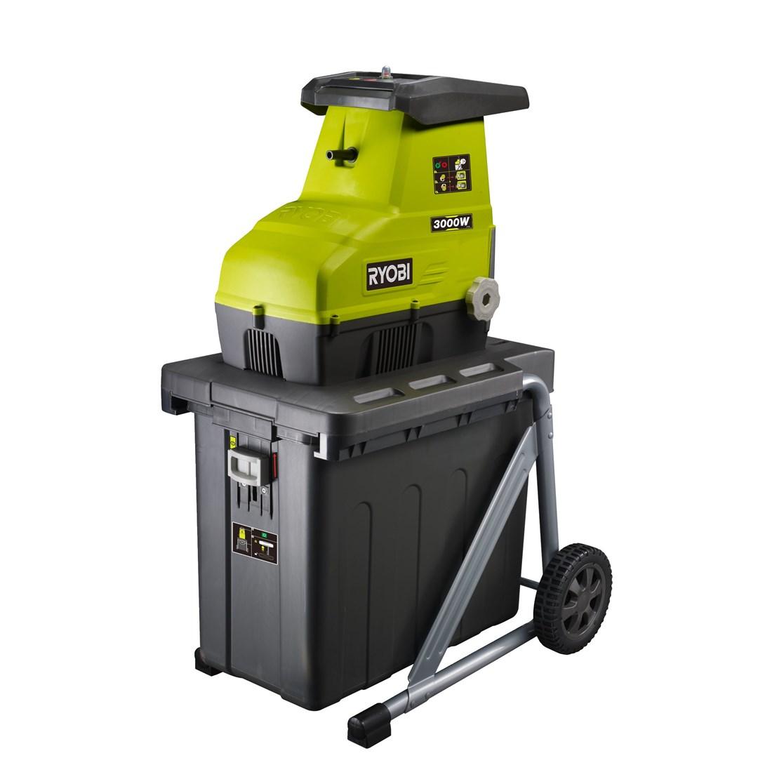 Kompostkværn Ryobi RSH3045U – 3.000 W, 55 l opsamler