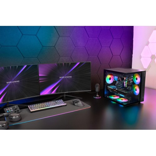 PC kabinet TACENS Mars Gaming MCV-ONE Midi Tower - sort