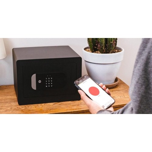 Pengeskab Yale Smart Safe fritstående – sort (YSS/250/EB1)