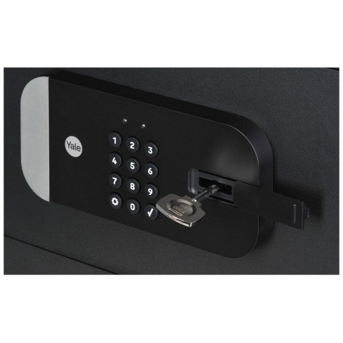 Pengeskab Yale Smart Safe fritstående – sort (YSS/250/EB1)