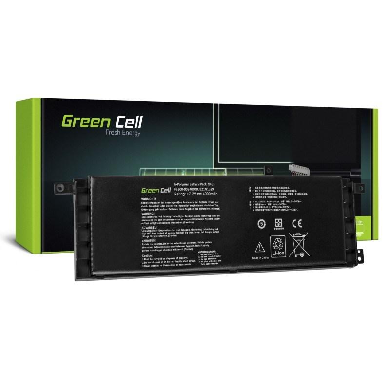 Batteri til bærbar - Green Cell AS80, 7,2 V 4 400 mAh (Li‑Po) - til ASUS