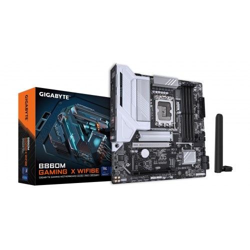 Bundkort Gigabyte B860M Gaming X WiFi 6E – LGA 1851, DDR5, PCIe 5.0, USB4