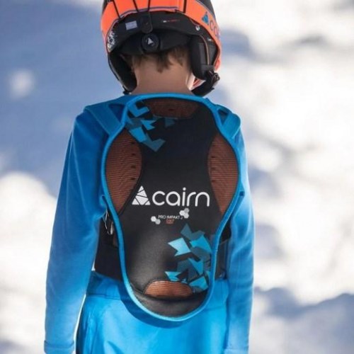 Rygskjold til ski – Cairn Pro Impakt Junior D3O, 8–10 år