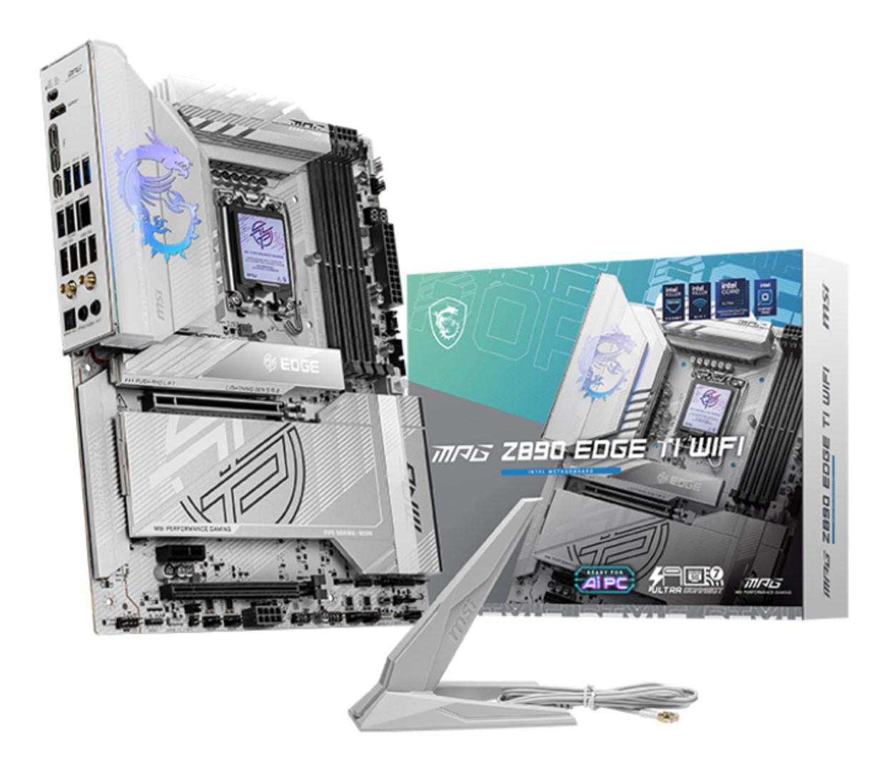 Bundkort MSI MPG Z890 EDGE Ti WiFi - Intel LGA 1851 ATX billede