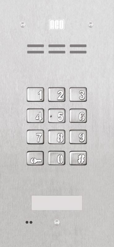 Dørtelefon panel med kodetastatur - ACO FAM-P-ZSACC