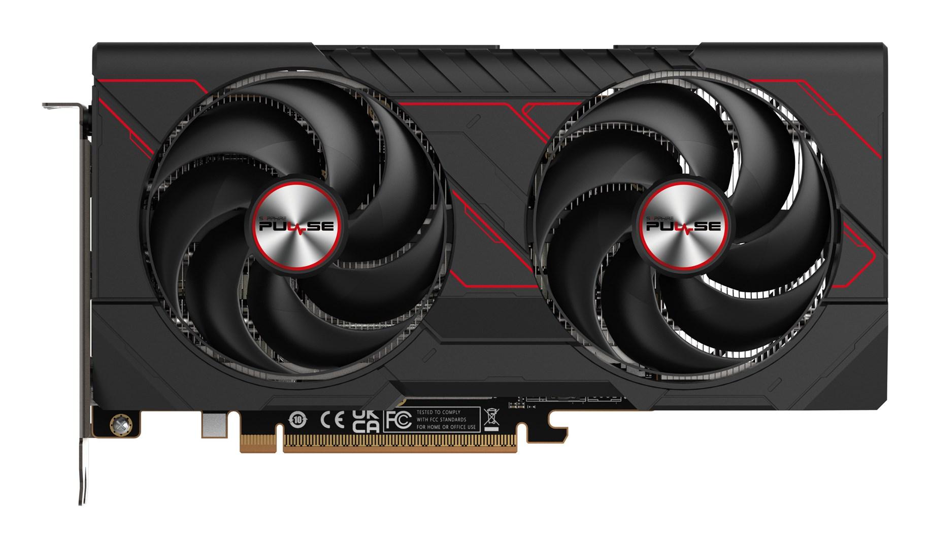 Sapphire Pulse Radeon RX 9060 XT 16GB - Grafikkort - Radeon RX 9060 XT - 16 GB GDDR6 - PCIe 5.0 x16 - DisplayPort, 2 x HDMI - boks