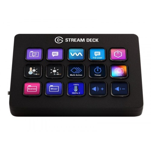 Tastatur til streaming Elgato Stream Deck (kablet)