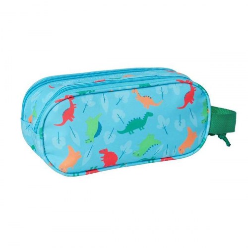 Penalhus Safta Dinosaur 3D - blå, 21 × 8 × 6 cm