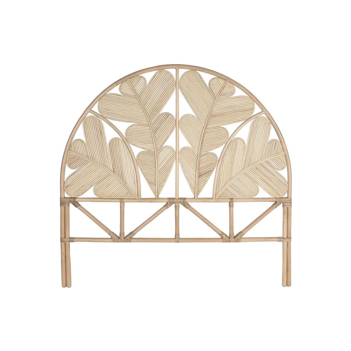 Sengegavl i rattan - Natur, 153 × 3 × 149 cm