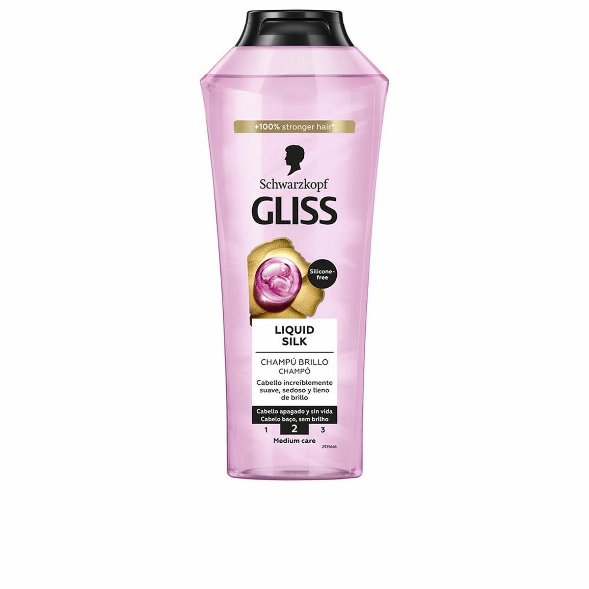 Shampoo uden silikone Schwarzkopf Gliss Liquid Silk 400 ml