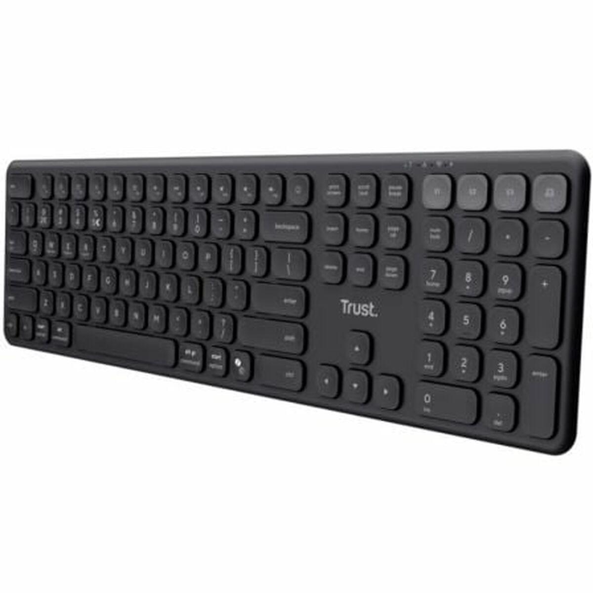Trådløst numerisk tastatur Trust 25635 - sort