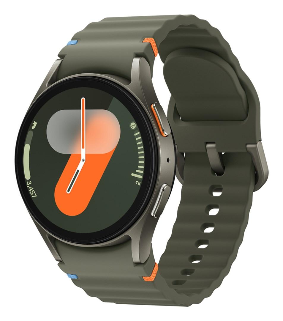 Smartwatch Samsung Galaxy Watch7 40 mm - Super AMOLED, GPS, Wi‑Fi, Grøn billede