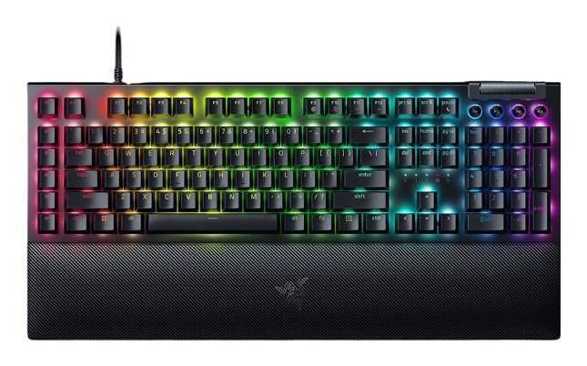 Gaming tastatur Razer - mekanisk, fuld størrelse, RGB, USB-C, sort (US QWERTY) billede