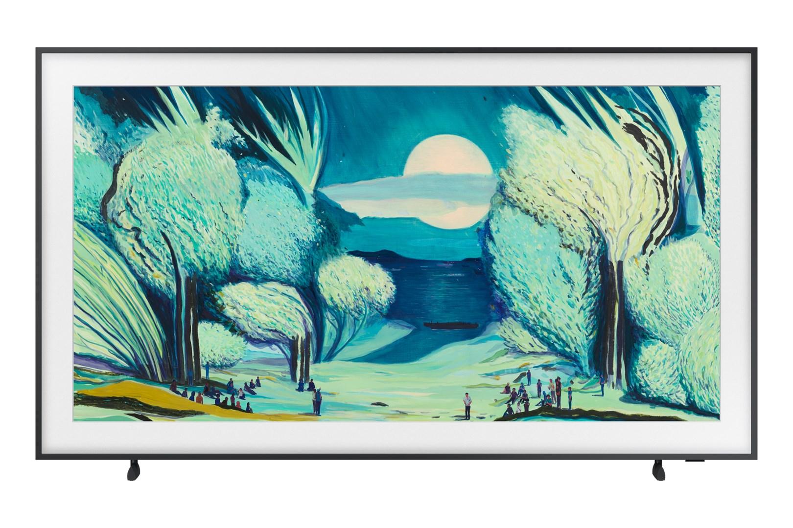 4K QLED Smart TV 55" Samsung The Frame (QE55LS03F) - sort