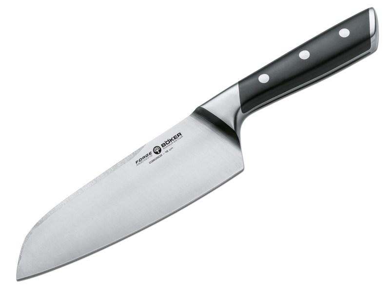 Kokkekniv santoku - Böker Forge 16 cm
