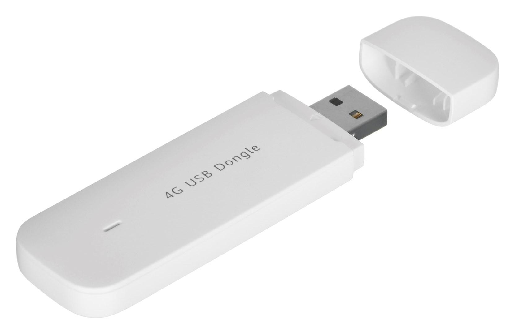 4G USB modem - Brovi E3372-325, hvid LTE billede