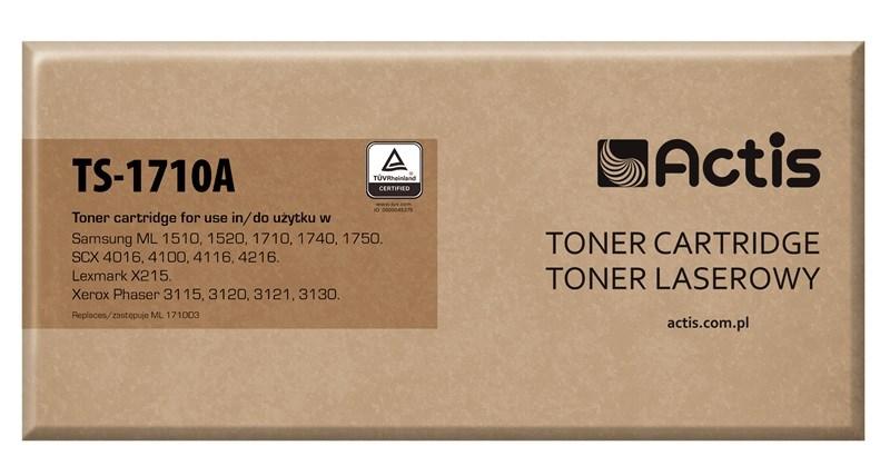 Toner til laserprinter Actis TS-1710A – sort, standard, 3.000 sider (erstatter Samsung ML-1710D3) billede